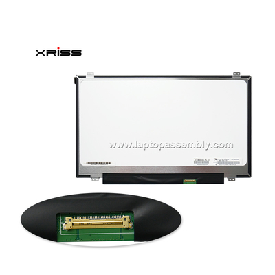 New 14" Slim 30Pin CE N140BGE-EA3 NT140WHM-N31 LP140WH8 SPB1 M140NWR6 R1 With Screw  Laptop  LCD Screen